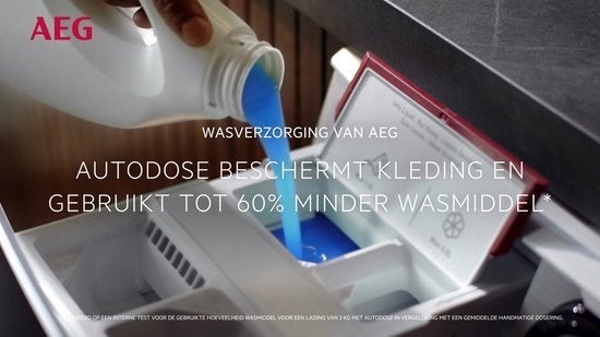 AEG wasmachine LR639AD44 - Autodose - WiFi, AEG, 1200 tot 1600 toeren, Postbus 1038 5602 BB Eindhoven, 8 tot 10 kg