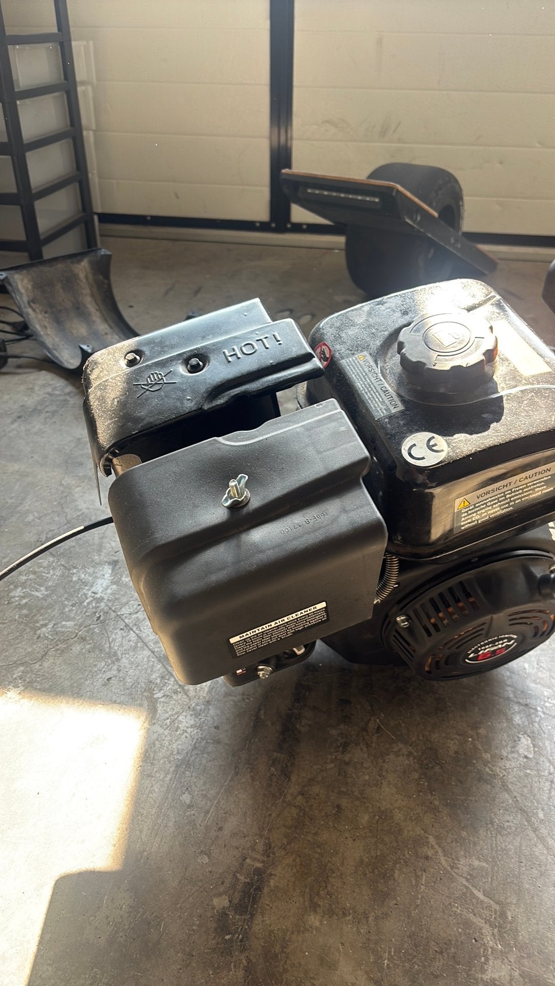 200cc blokjes met kopeling, Doe-het-zelf en Verbouw, Ophalen, Zo goed als nieuw, Minder dan 1400 rpm