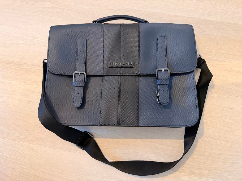 Ted Baker Messenger Bag - Stijlvolle Businesslook, Ophalen, Zo goed als nieuw, Zwart, Overige merken