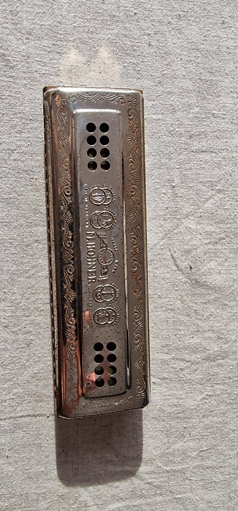 Mondharmonica Hohner Echo, Muziek en Instrumenten, Ophalen of Verzenden, Gebruikt, Chromatisch