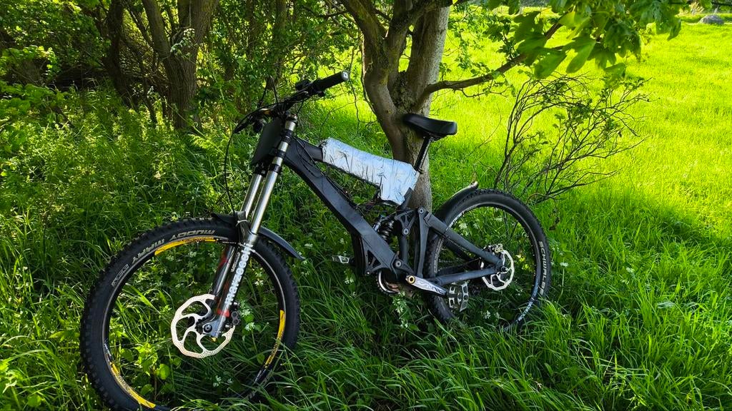 Elektrische Giant Glory Downhill E-MTB 48v 800w, Gebruikt, 55 tot 59 cm, 30 tot 50 km per accu, Giant