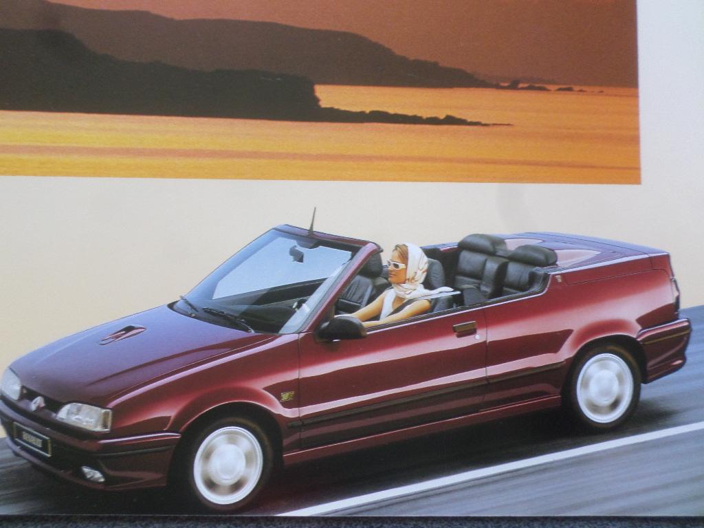 Renault 19 Cabrio Brochure, Ophalen of Verzenden, Zo goed als nieuw, Renault