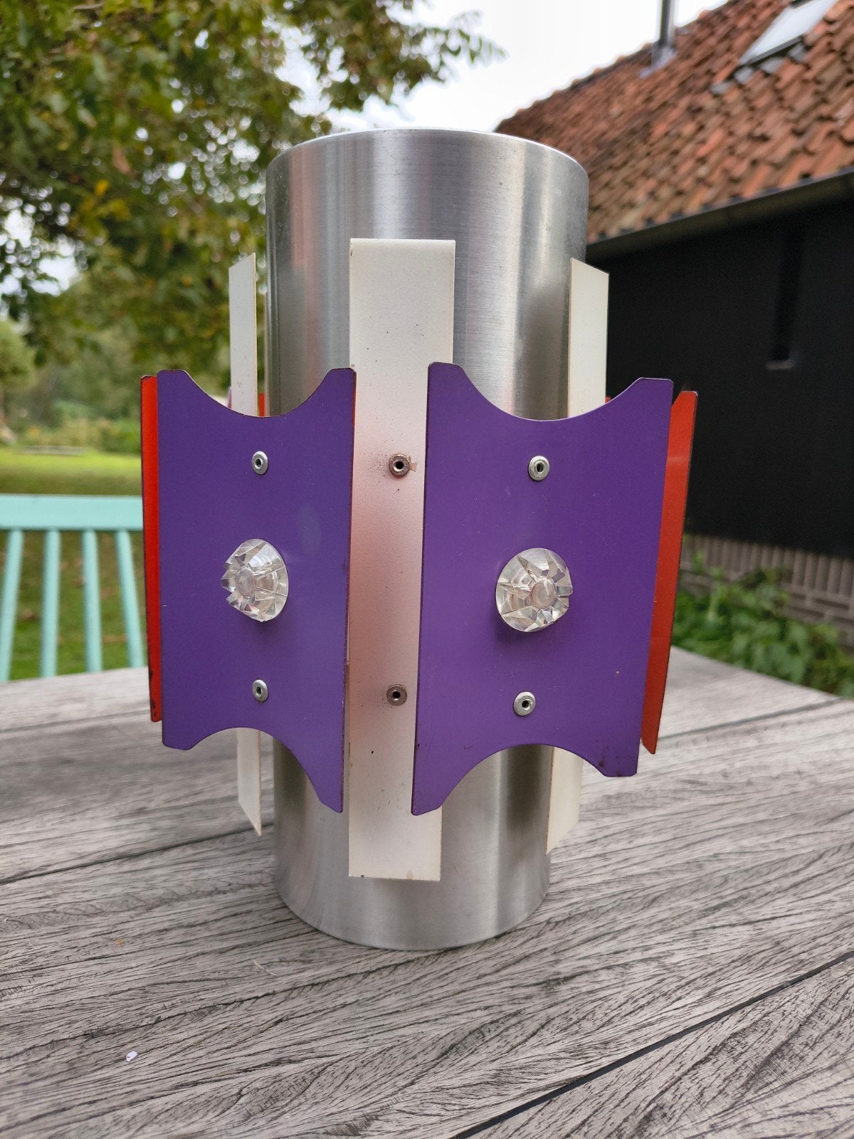 Vintage Lakro Amstelveen Space Age Hanglamp - Jaren '70, Ophalen of Verzenden