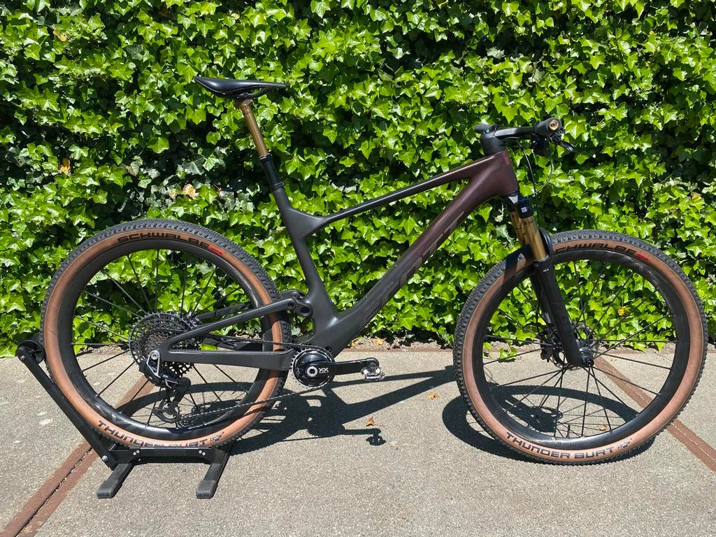 Scott Spark RC SL AXS T TYPE Silverton SL XL, 57 cm of meer, Zo goed als nieuw, Scott, Schijfrem