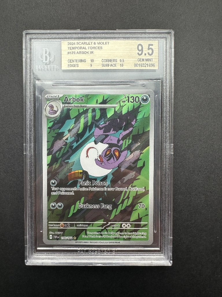 Arbok 176 BECKETT 9.5, Ophalen of Verzenden, Nieuw, Losse kaart, Foil