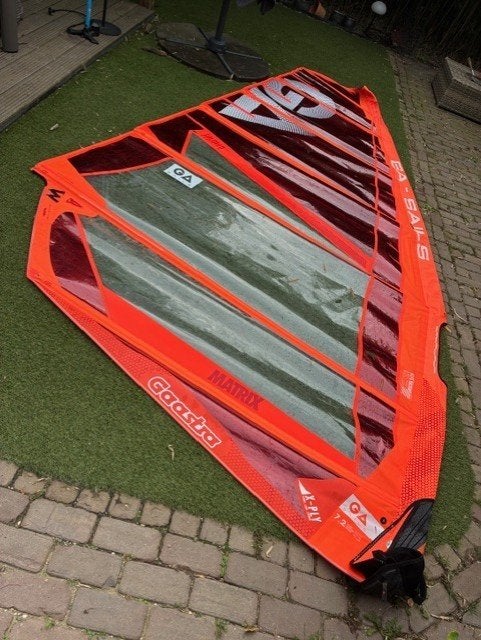 GA Sails Matrix 7.2, Ophalen, Gebruikt, Gaastra, 6.5 m² tot 8 m²