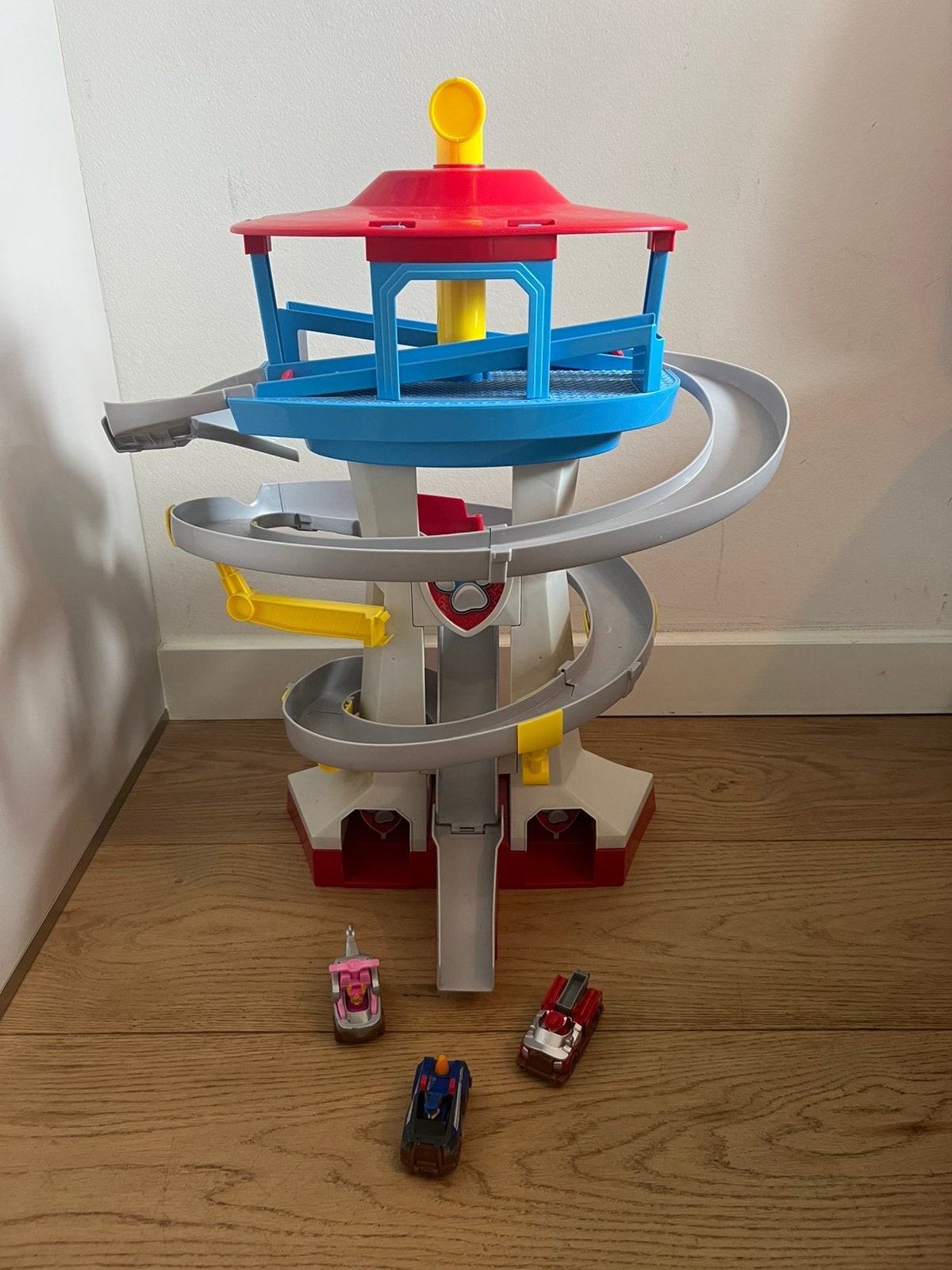 Grote Paw Patrol speelgoedset – voertuigen & figuren, Ophalen, Zo goed als nieuw