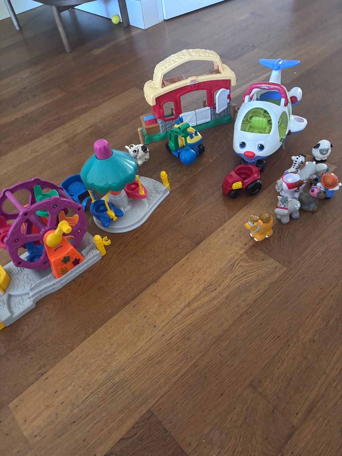 Grote set Fisher-Price Little People speelgoed, Ophalen, Gebruikt, Overige typen