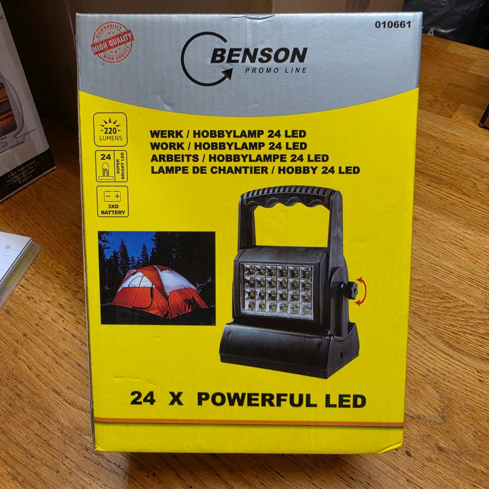 Benson Hobbylamp 24 LED - Krachtige Werkverlichting, Ophalen of Verzenden