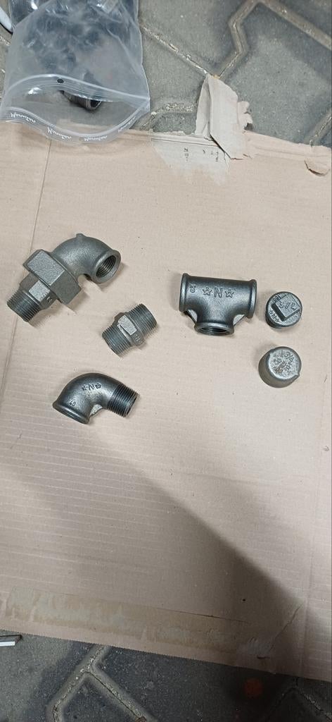 Gas koppelingen 3/4 inch - Diverse fittingen, Doe-het-zelf en Verbouw, Buizen en Afvoer, Nieuw, Overige typen, Overige materialen