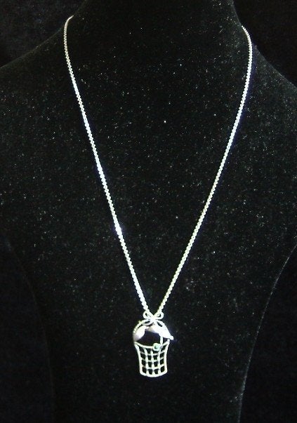 Zilveren ketting met Jade hanger, gemerkt 835 en 925, Sieraden, Tassen en Uiterlijk, Antieke sieraden, Ophalen of Verzenden, Zilver