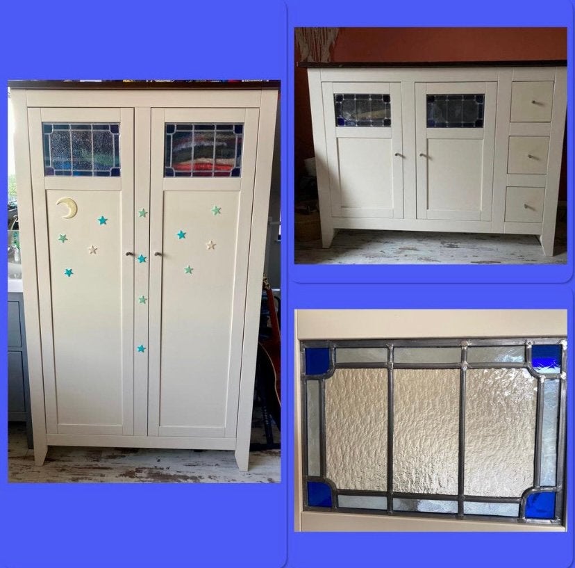 Kinderkamer Emiel met glas-in-lood raampjes, zonder ledikant, Ophalen, Gebruikt, Jongetje of Meisje