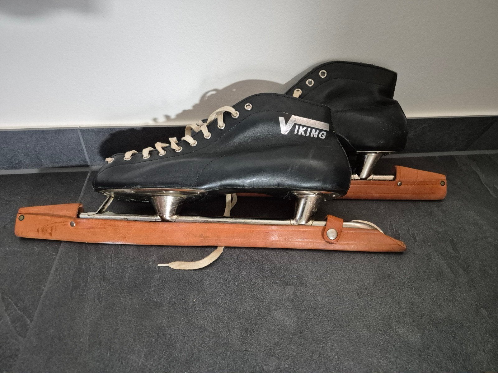 Viking Noren schaatsen maat 47 - Klassiek en duurzaam, Viking, Gebruikt, Ophalen of Verzenden, Noren