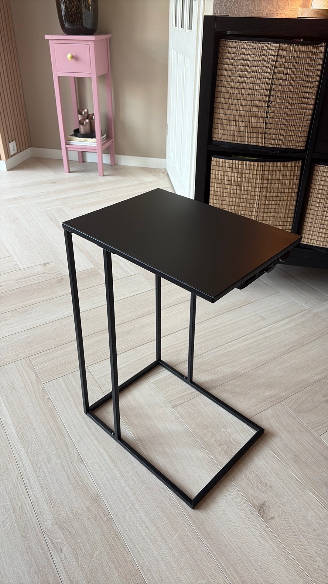 Banktafel / laptoptafeltje, Minder dan 55 cm, Gebruikt, Rechthoekig, Ophalen