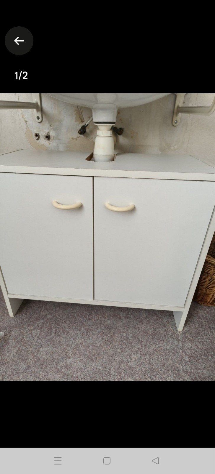 Badkamer kastje. Let op: ophalen in Loon op Zand!!, Ophalen