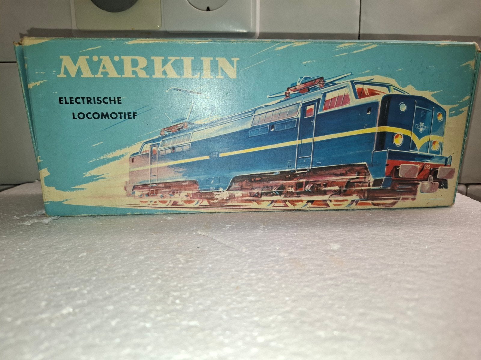 marklin 3051 lege lok doos, Wisselstroom, Gebruikt, Locomotief, Analoog