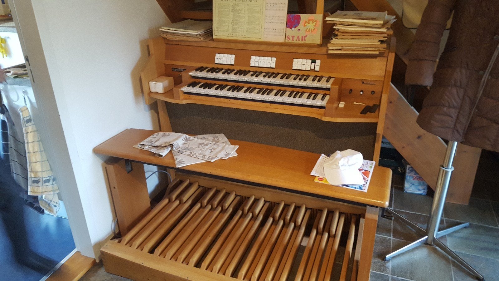 Heyligers orgel, Ophalen, 2 klavieren, Orgel