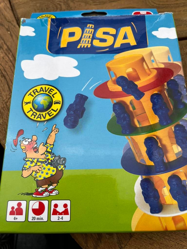 Toren van Pisa (travel), Hobby en Vrije tijd, Gezelschapsspellen | Overige, Ophalen, Zo goed als nieuw