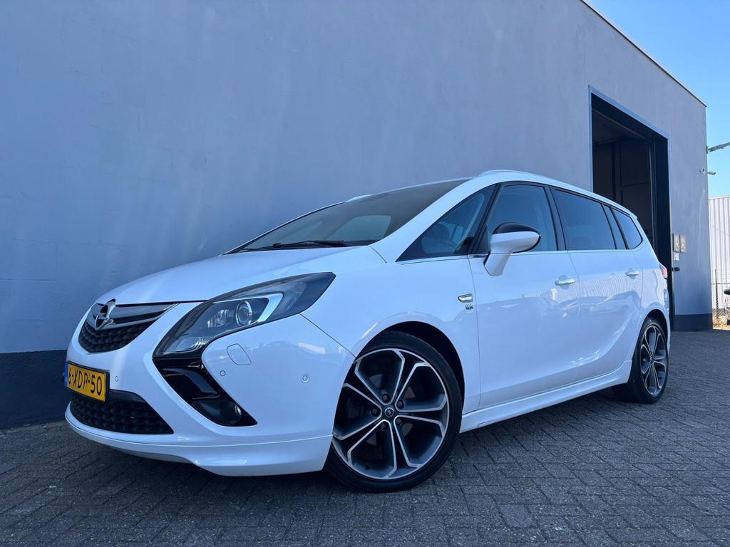 Opel Zafira Tourer 1.4 Cosmo OPC Line - Camera - Navigatie, Euro 5, Gebruikt, 4 cilinders, Parkeersensor