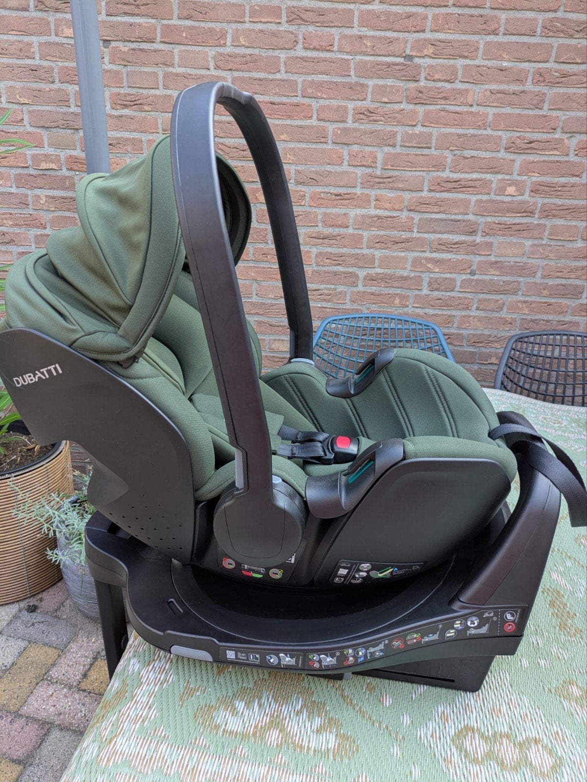 Dubatti by Britax Römer BABY-SAFE 5Z2+ Vario Base, Ophalen, Romer, Slaapstand, Zo goed als nieuw
