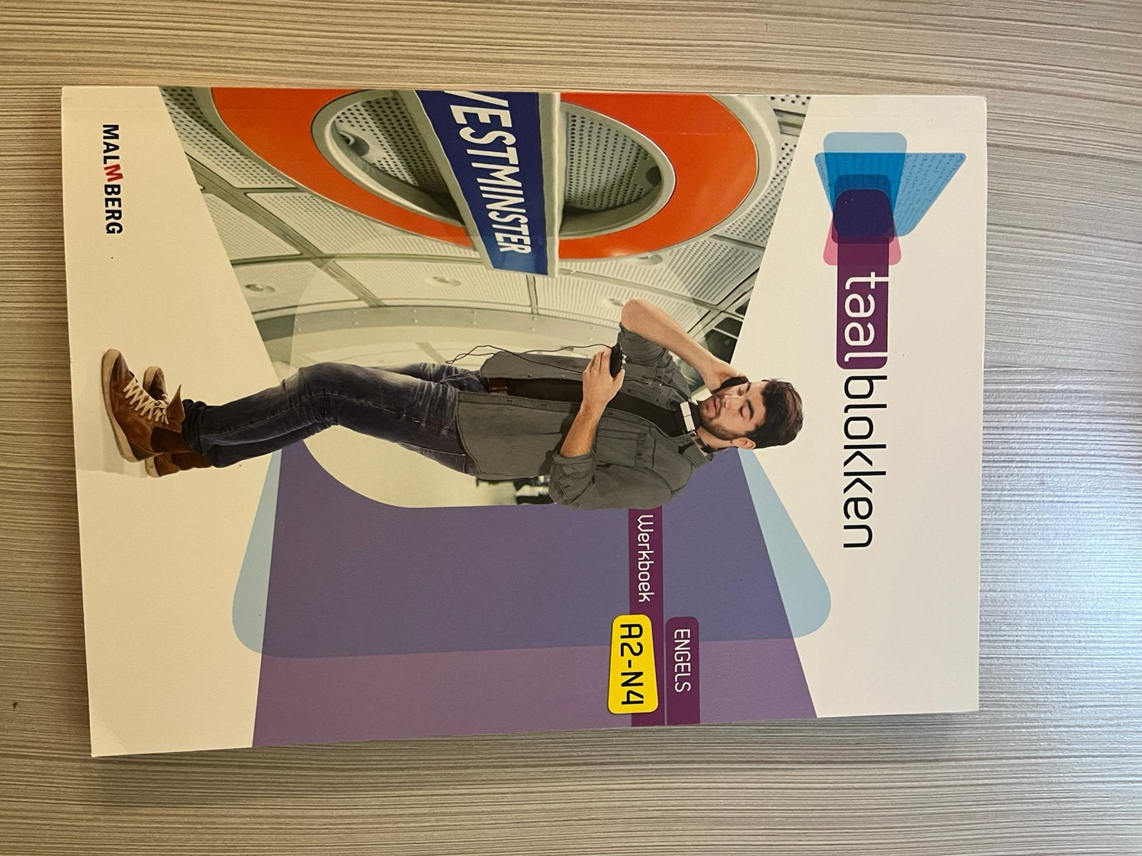 Engels - Taalblokken a2 - n4 - werkboek, Ophalen, Zo goed als nieuw, Overige niveaus, Engels