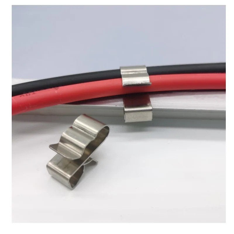 Zonnepanelen/ Solar ••Kabel clips [RVS] ✓Nieuw, Ophalen of Verzenden