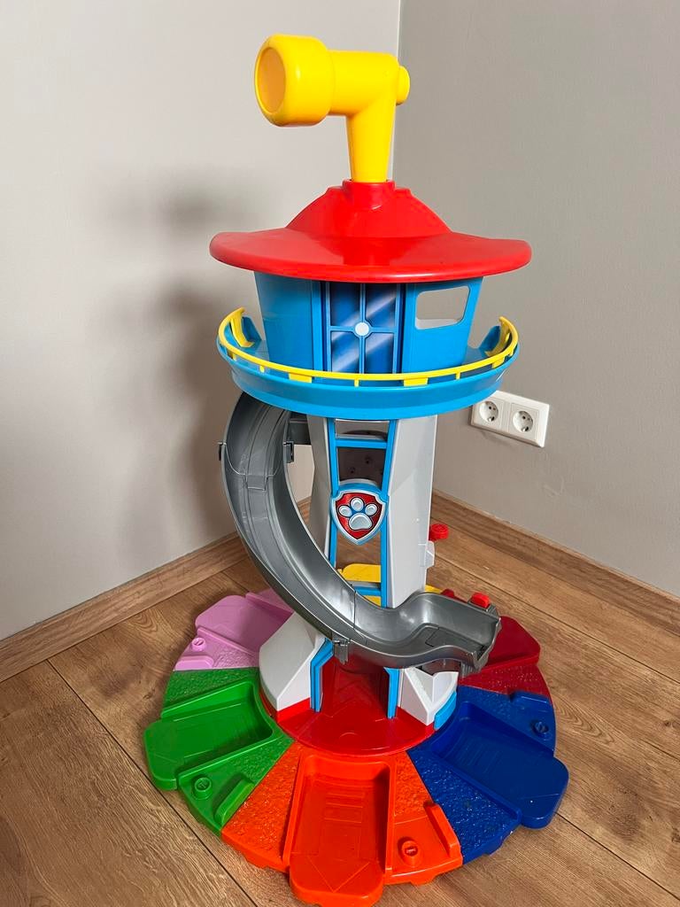 Paw Patrol Speeltoren Hoofdkwartier uitkijktoren XXL, Ophalen, Zo goed als nieuw, Jongen of Meisje