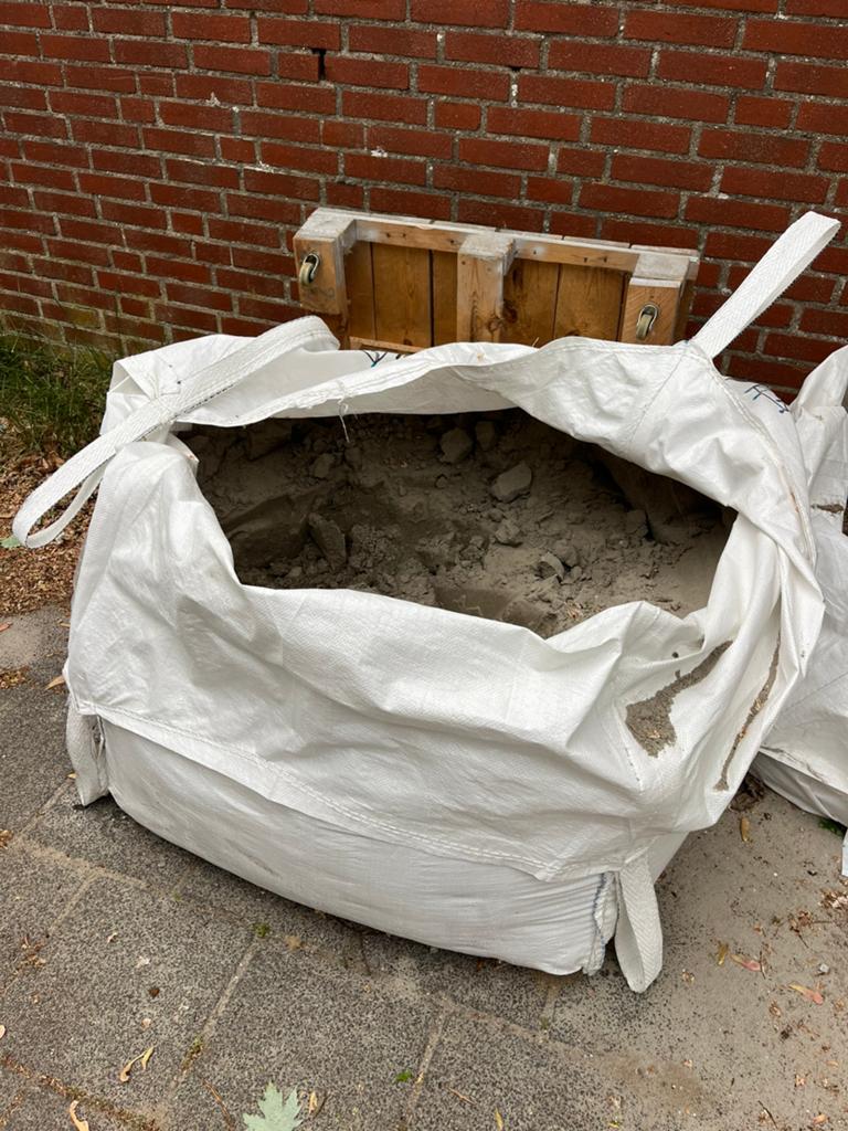 Wit zand GRATIS, Tuin en Terras, Zand, Ophalen, Zo goed als nieuw, Ophoogzand