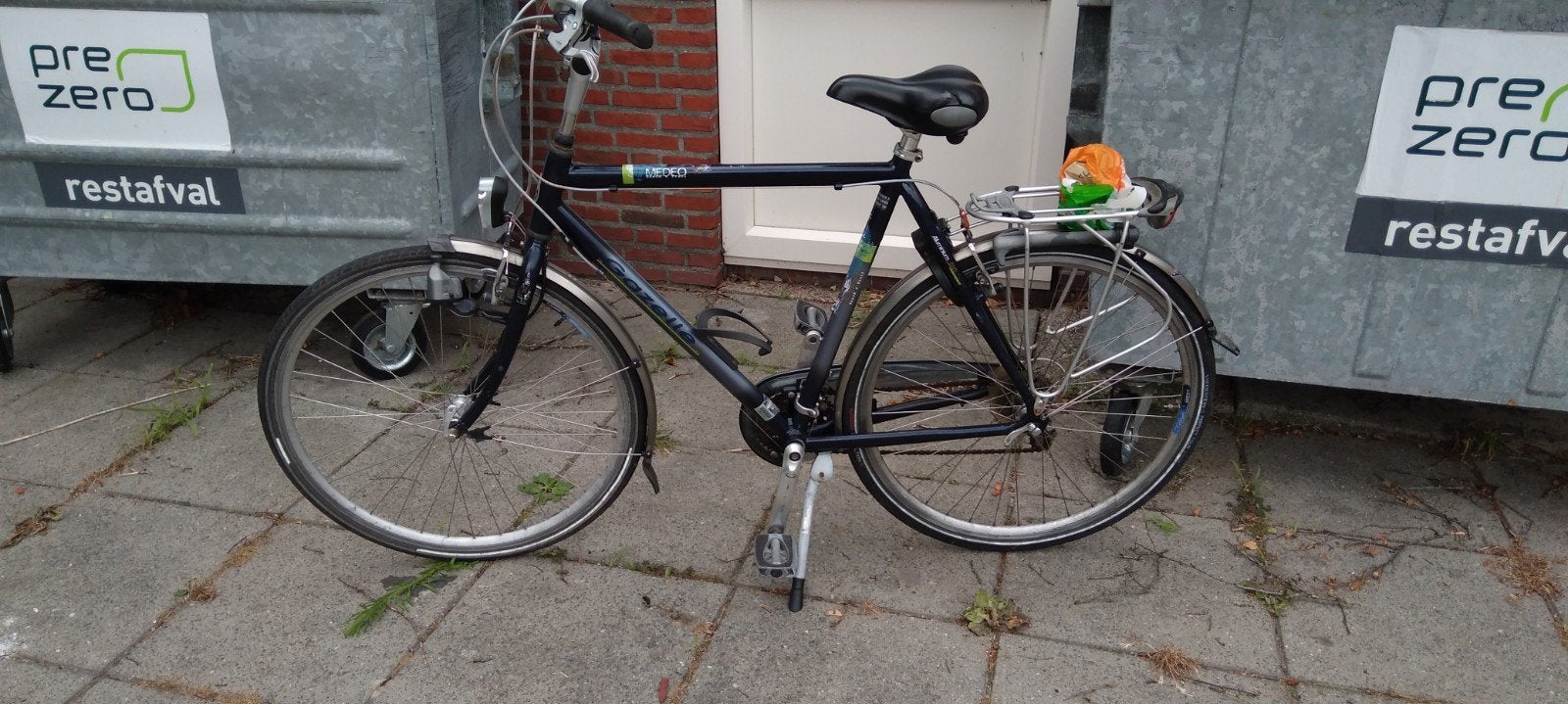 Heren  fiets, Fietsen en Brommers, Fietsen | Dames | Omafietsen, 56 cm of meer, Ophalen of Verzenden, Zo goed als nieuw, Versnellingen