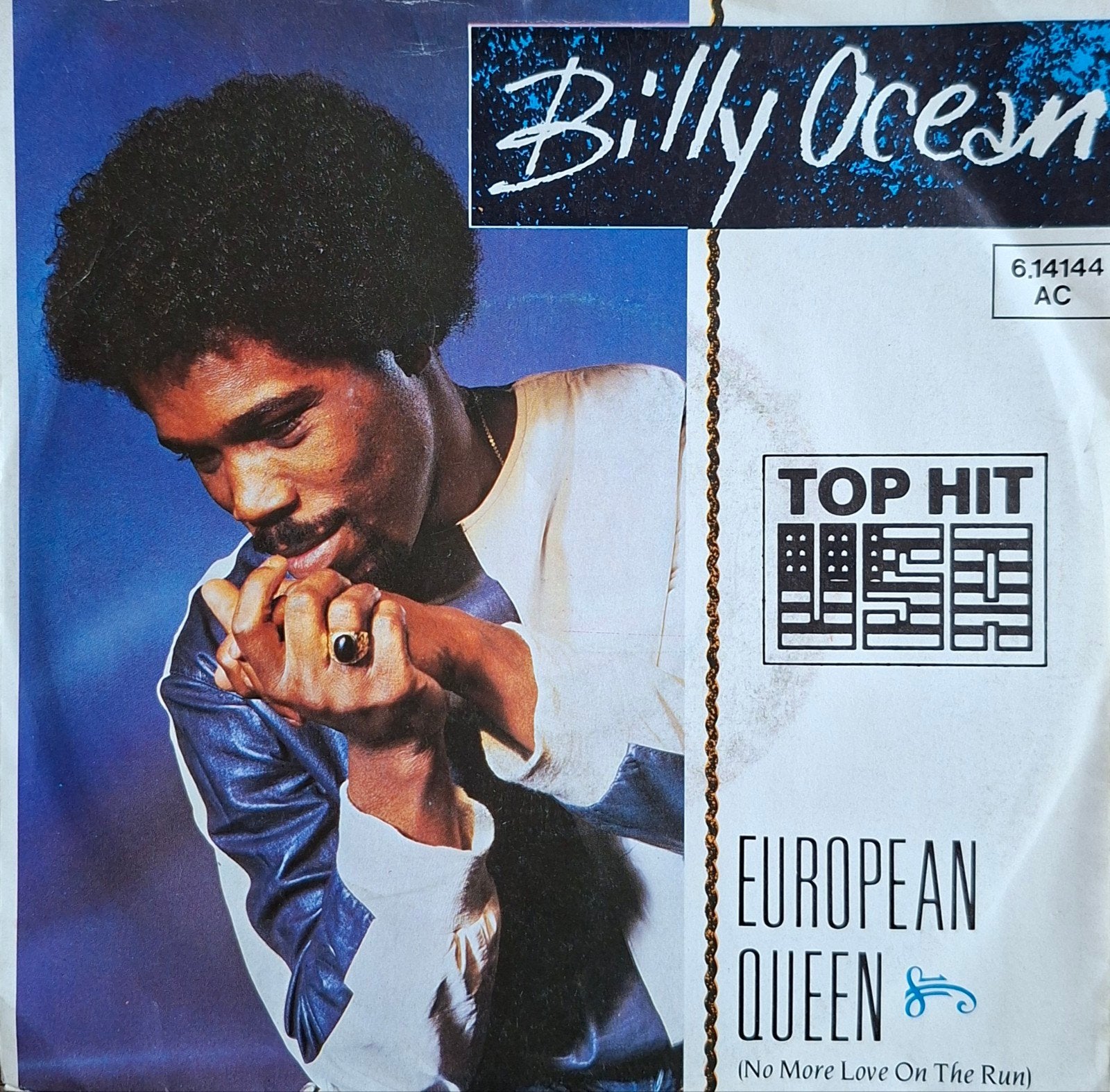 Billy Ocean - European Queen (1984), 7 inch, Zo goed als nieuw, Pop, Overige typen