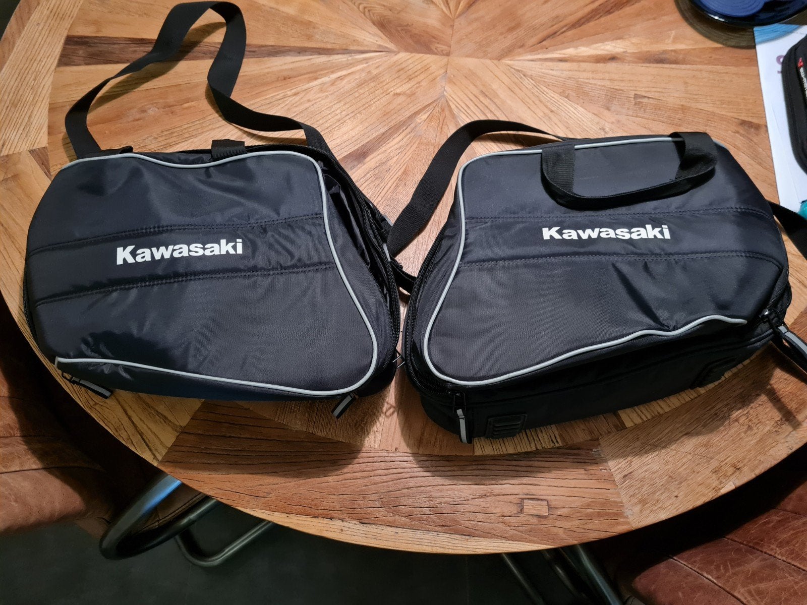 Binnen tassen koffers Kawasaki Versys 1000, Ophalen