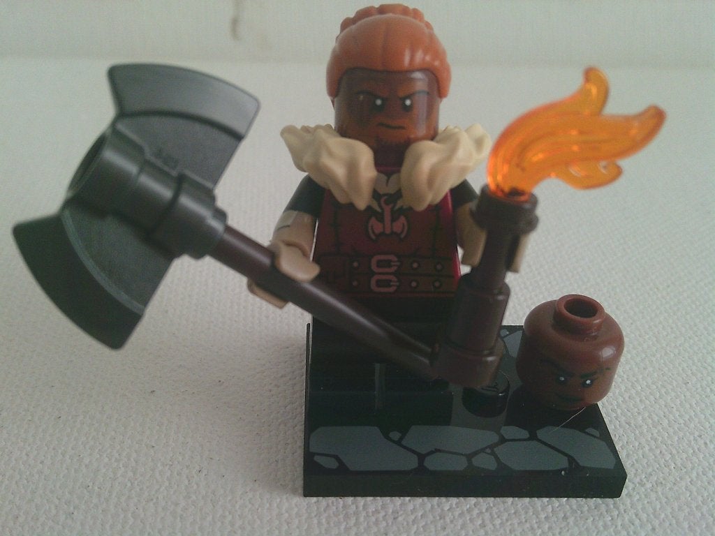Minifiguur/Poppetje CMF serie Dun & Dra: Dwergbarbaar, Verzenden, Lego, Nieuw, Minifiguren serie