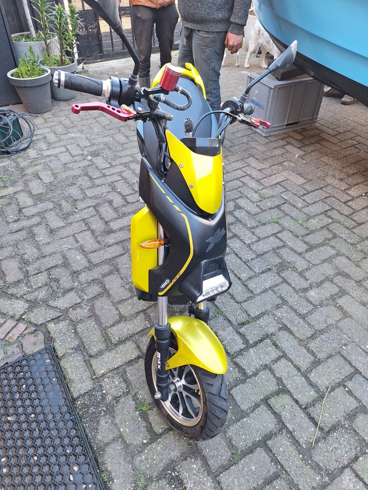 Elektrische Scooter - Geel lees advertenties, Ophalen, Gebruikt, Elektrisch, Overige merken