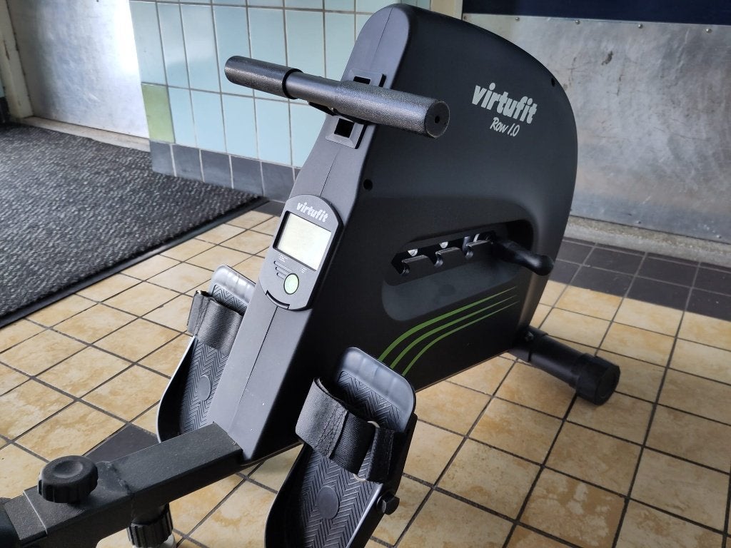 Virtufit Row 1.0 Roeimachine, Sport en Fitness, Fitnessapparatuur, Ophalen, Benen, Zo goed als nieuw, Metaal