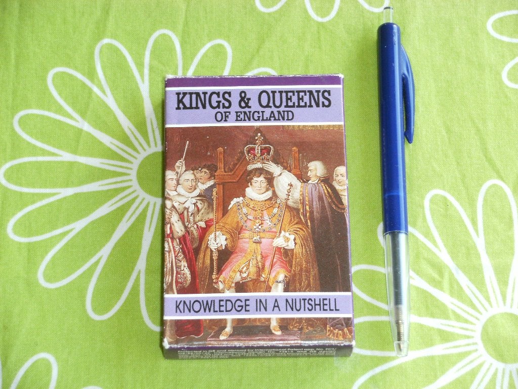 Kings & Queens of England - knowledge in a nutshell, Verzamelen, Koninklijk Huis en Royalty, Ophalen of Verzenden, Zo goed als nieuw