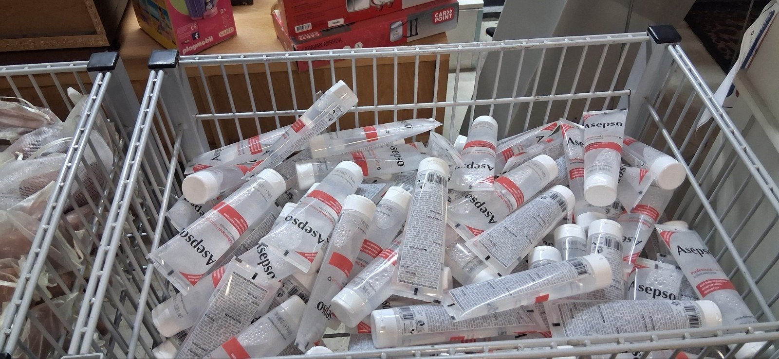 Diverse hygiëneproducten: Asepso, Antibacteriële doekjes, Ophalen of Verzenden, Nieuw, Overige typen