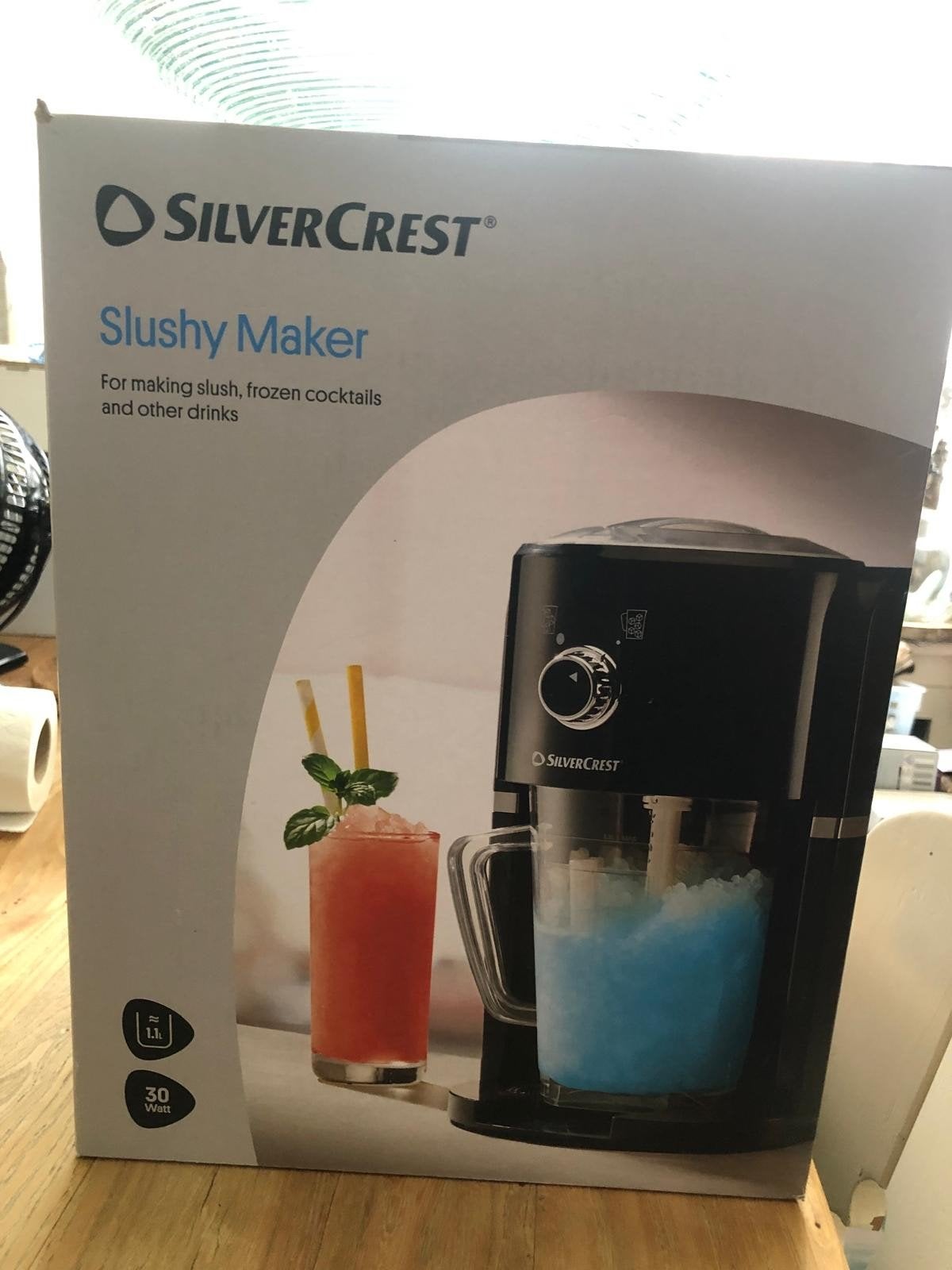 Nieuwe SilverCrest Slushy Maker voor heerlijke drankjes, 1 tot 2 liter, Ophalen, Nieuw, 1 snelheid