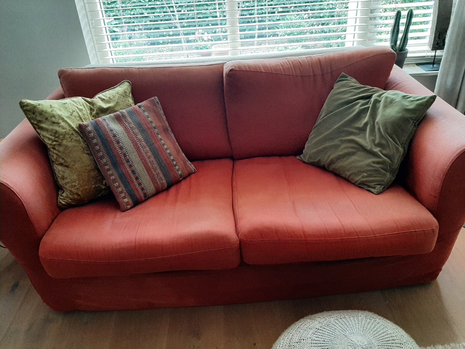 Comfortabele 2,5zits bank, Ophalen, Gebruikt, 150 tot 200 cm, Tweepersoons