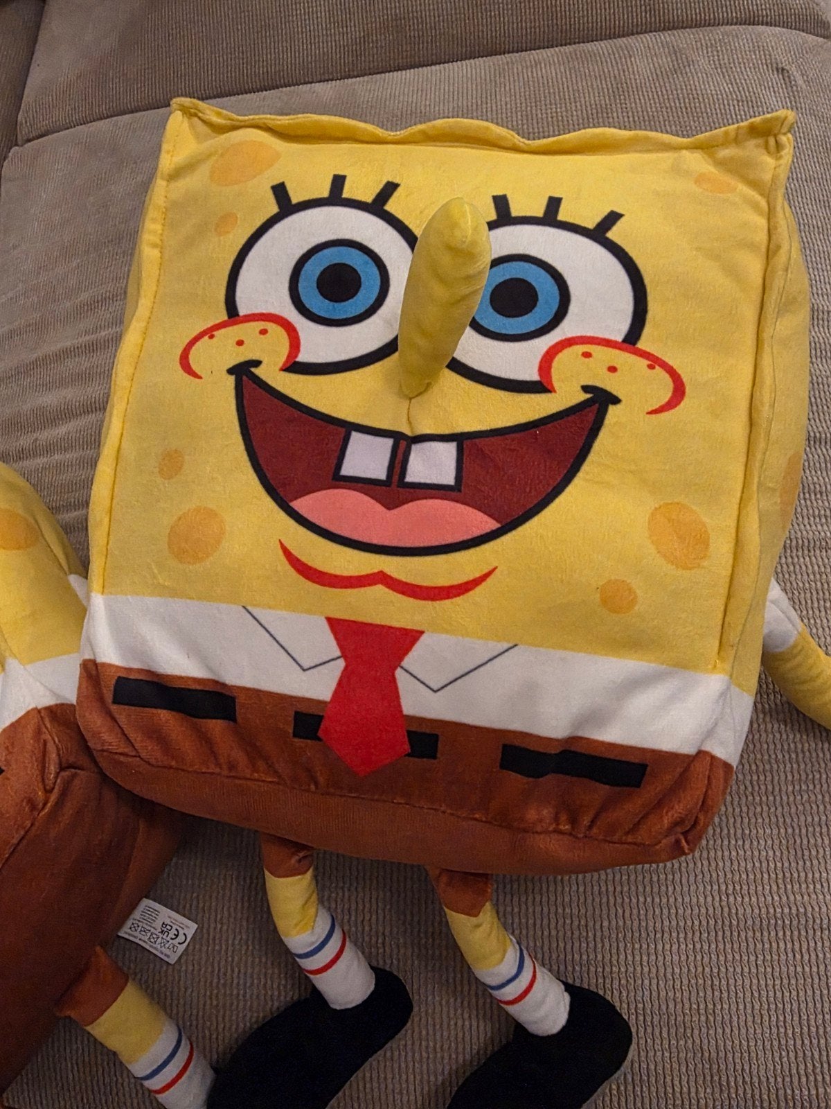 SPONGEBOB SQUAREPANTS KNUFFELS 2 STUKS ONGEVEER 35CM GROOT, Ophalen, Overige typen