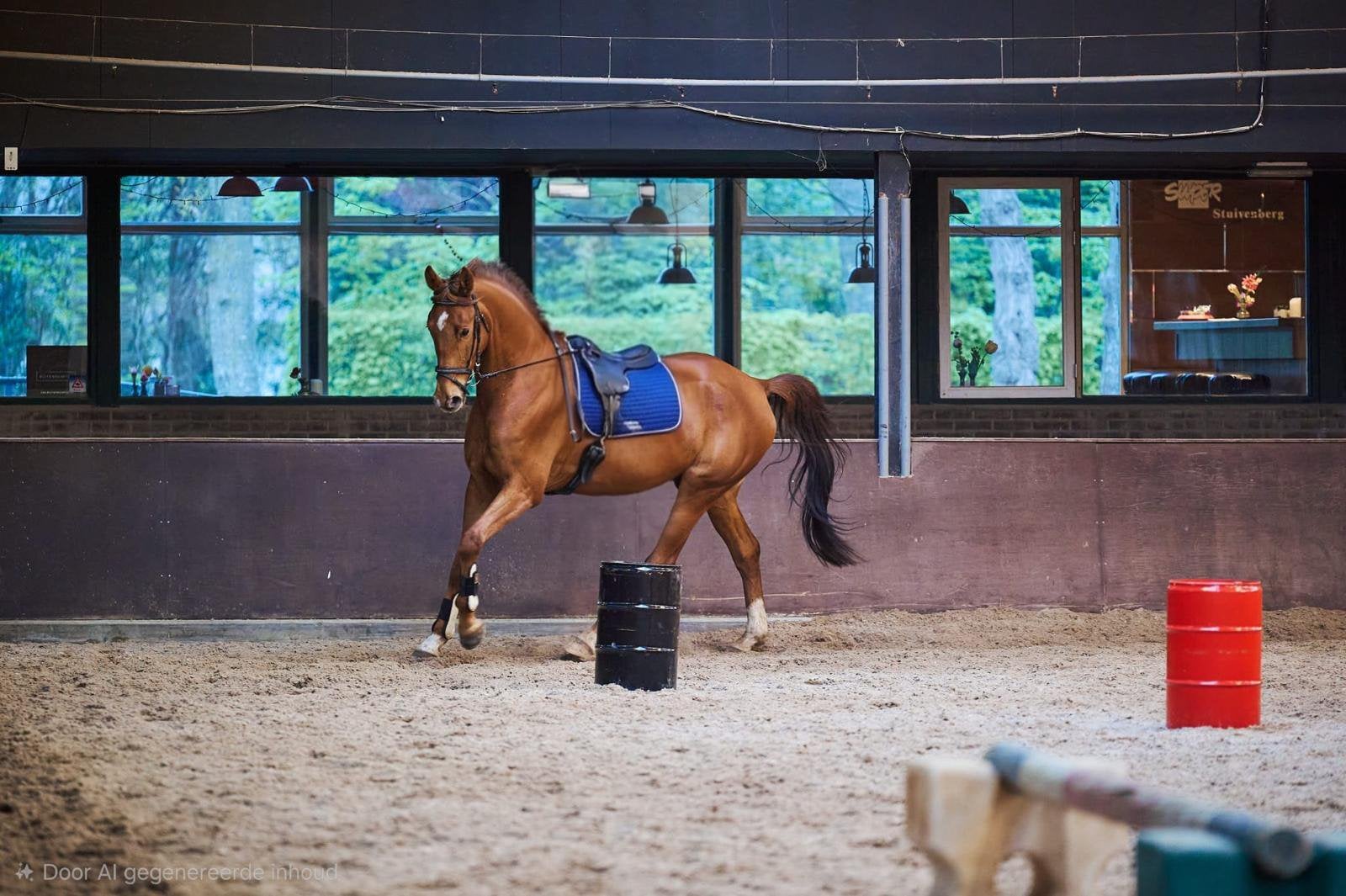 Veelzijdig dressuurpaard, Dieren en Toebehoren, Paarden, Ruin, M, 170 tot 175 cm, 7 tot 10 jaar, Dressuurpaard