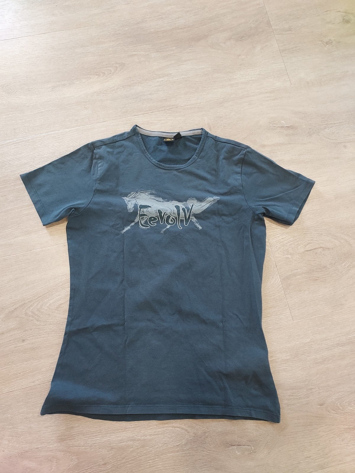 paardrijshirt maat 164, Dieren en Toebehoren, Paardrijkleding, Blauw, Ophalen of Verzenden, Zo goed als nieuw, Bovenkleding
