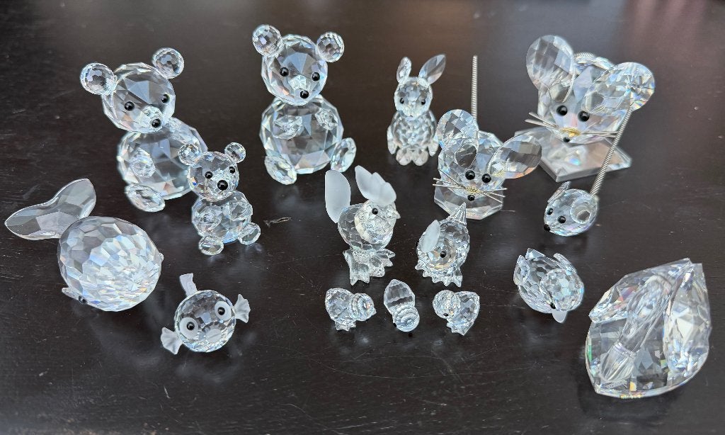 Swarovski kristal - 16 beeldjes, Verzamelen, Ophalen of Verzenden, Zo goed als nieuw, Dier