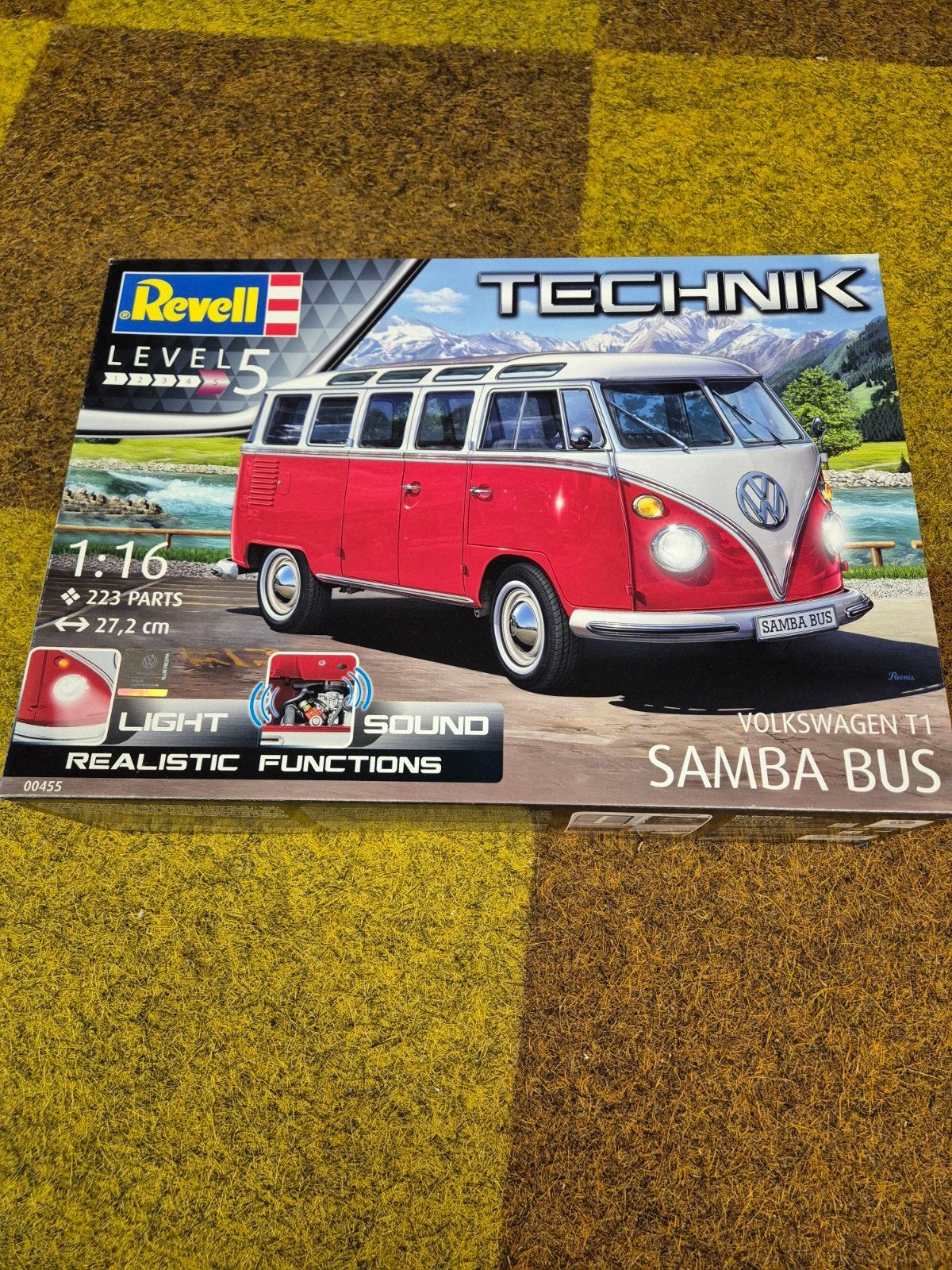 Revell 00455 Volkswagen samba bus, Auto, Revell, Groter dan 1:32, Nieuw