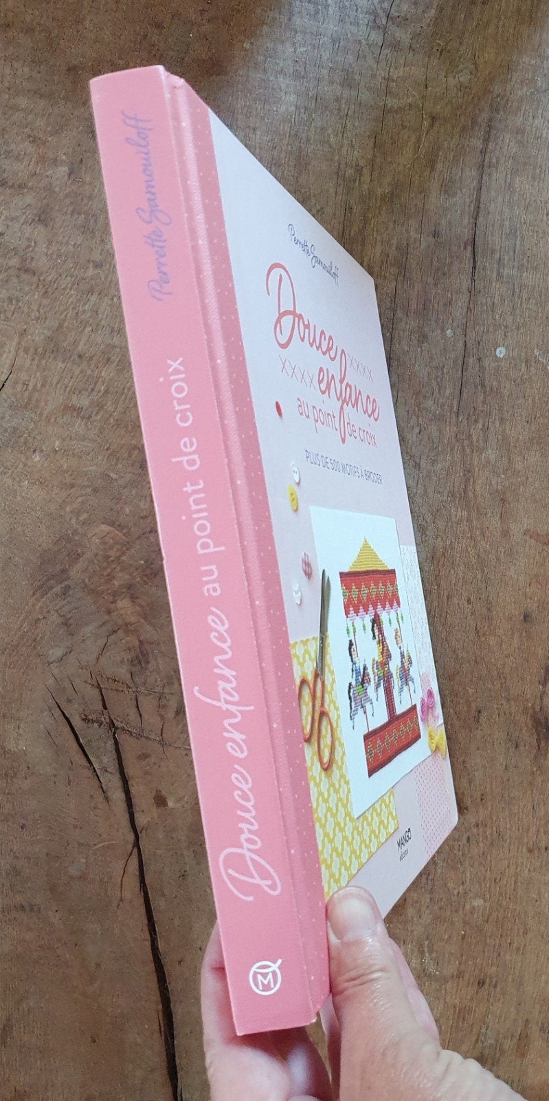 - douce enfance - prachtig frans borduurboek, Verzenden, Patroon