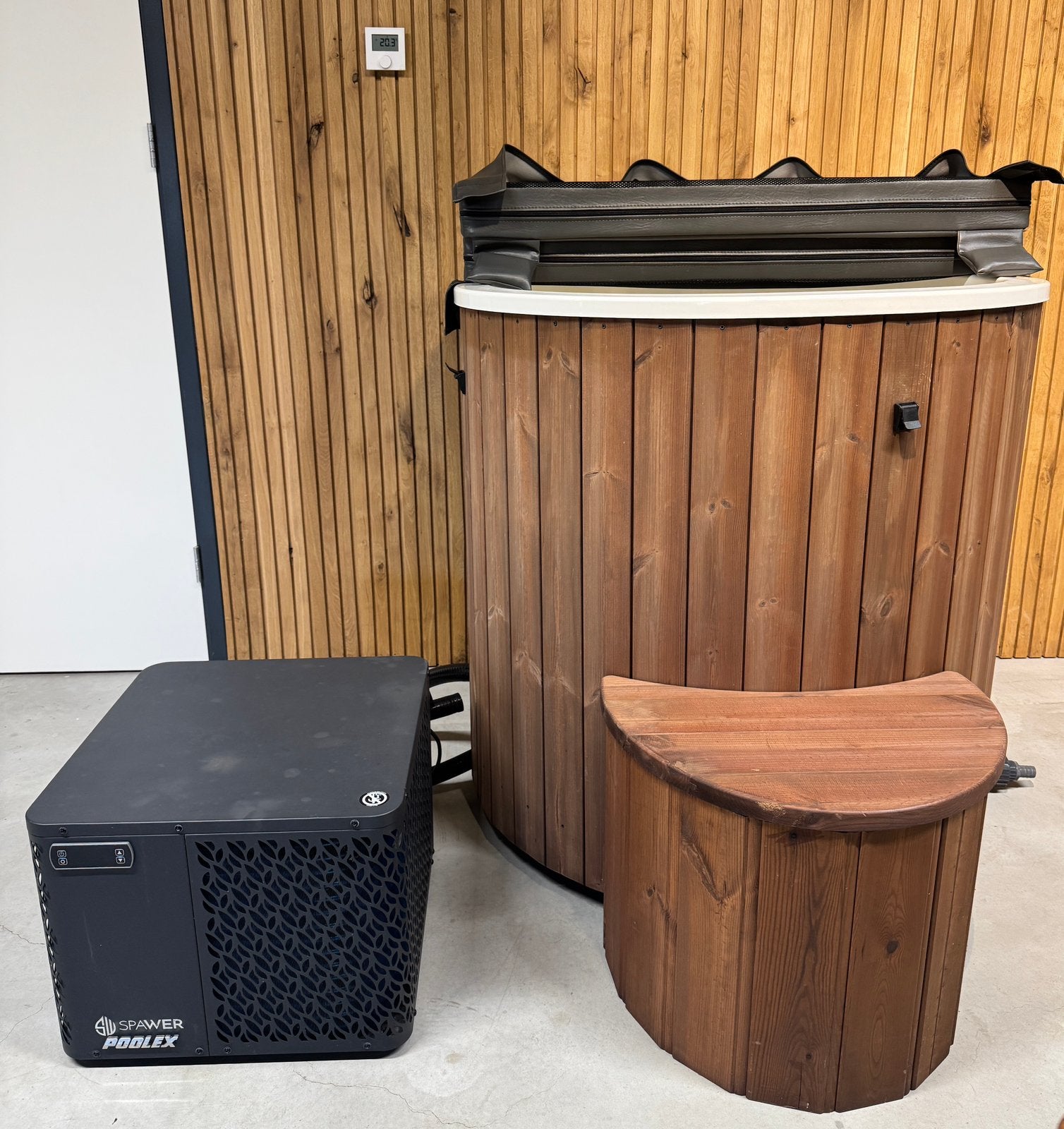 Ijsbad | dompelbad | chiller | dompelton, Ophalen, Zo goed als nieuw