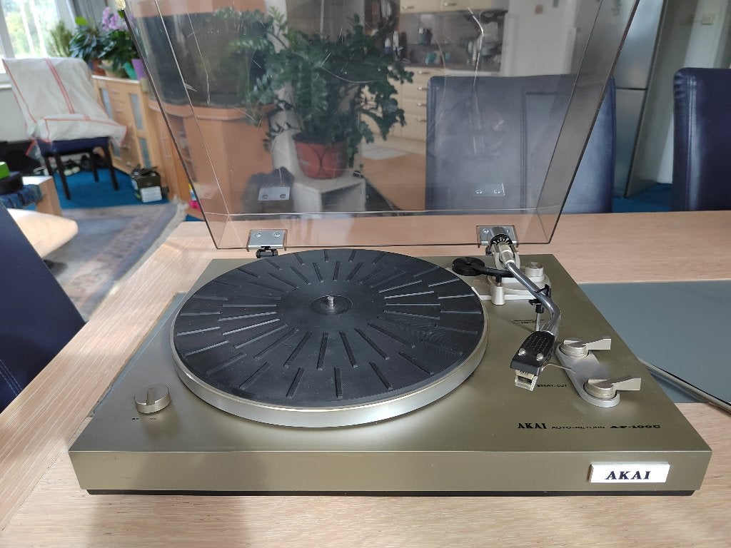 Akai AP-100C platenspeler, Ophalen, Gebruikt, Platenspeler, Akai