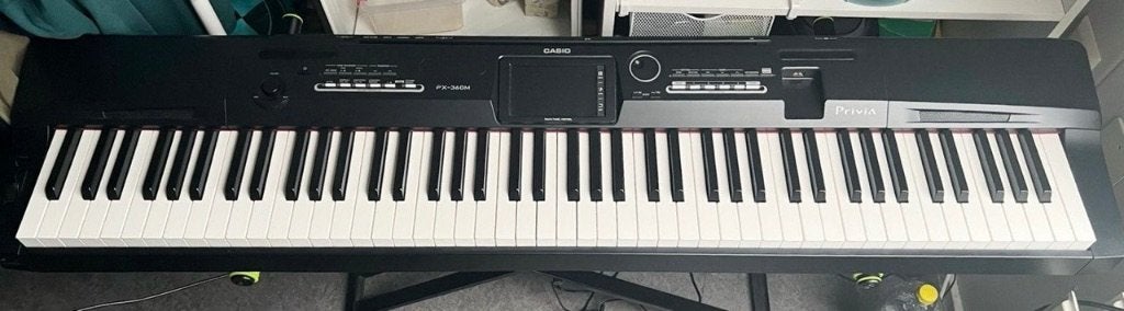 Casio Privia PX-360M digitale piano, Muziek en Instrumenten, Ophalen, Gebruikt, Zwart