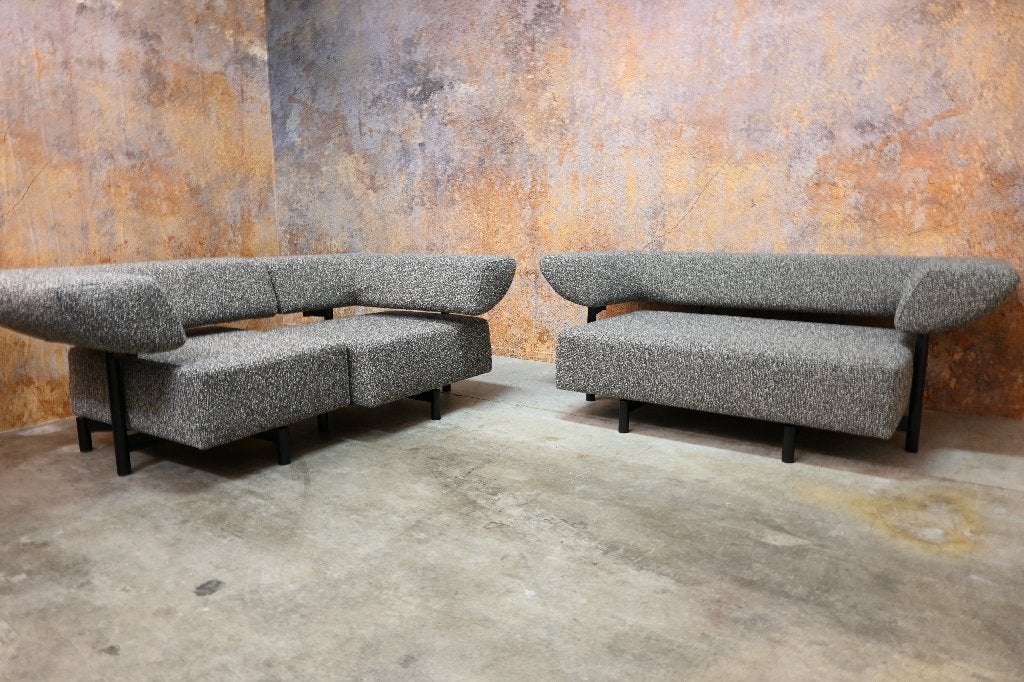 Refurbished COR ARTHE set 2 fauteuils/chaises longues, Cor, Cor, 300 cm of meer, 75 tot 100 cm