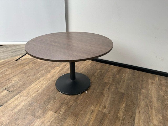 Ronde kantine/vergadertafel met antraciet frame, Ophalen of Verzenden, Krabpaal