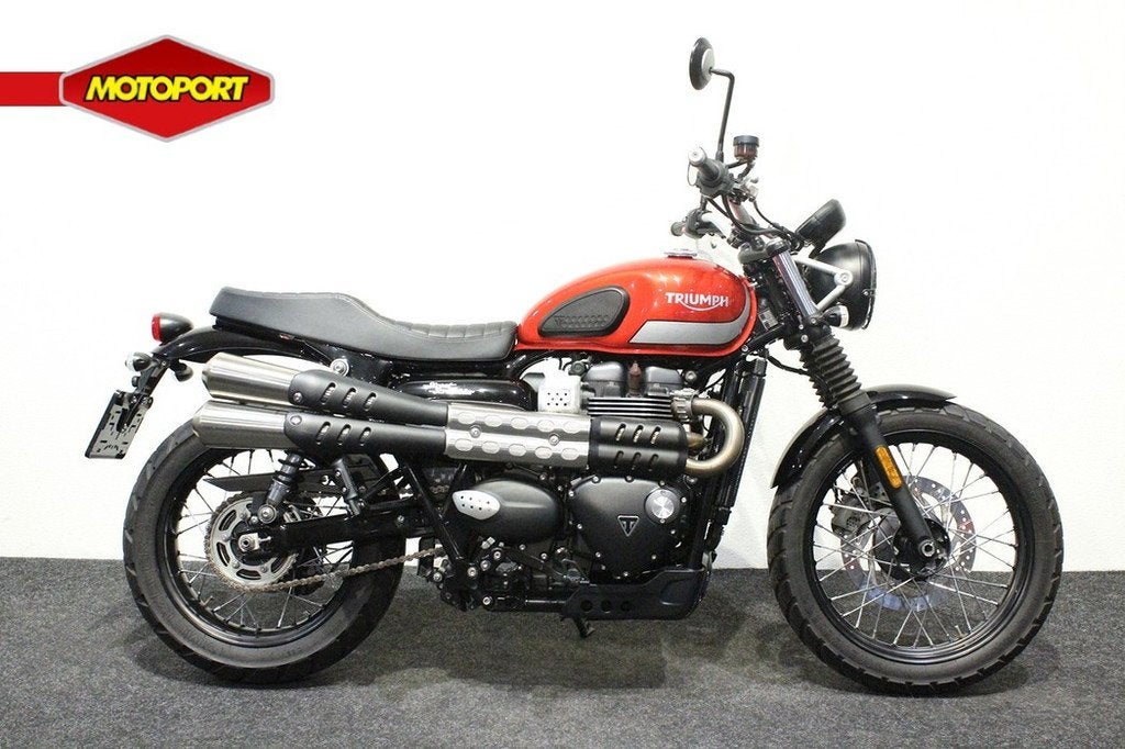 Triumph STREET SCRAMBLER 900 (bj 2018), Motoren, Motoren | Triumph, Triumph Motocycles, Chopper, Bedrijf, Triumph.Benelux@triumph.co.uk